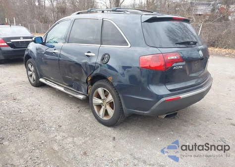 2011 Acura Mdx Technology Package from USA, damaged, VIN 2HNYD2H64BH523123